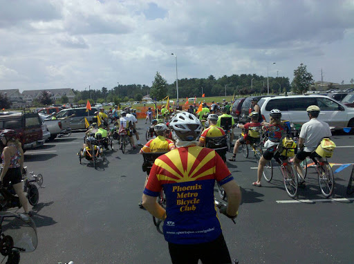 Velomobiling Hostel Shoppe Ice Cream Ride